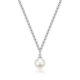 10-11mm Freshwater Pearl & Lorna Pendant