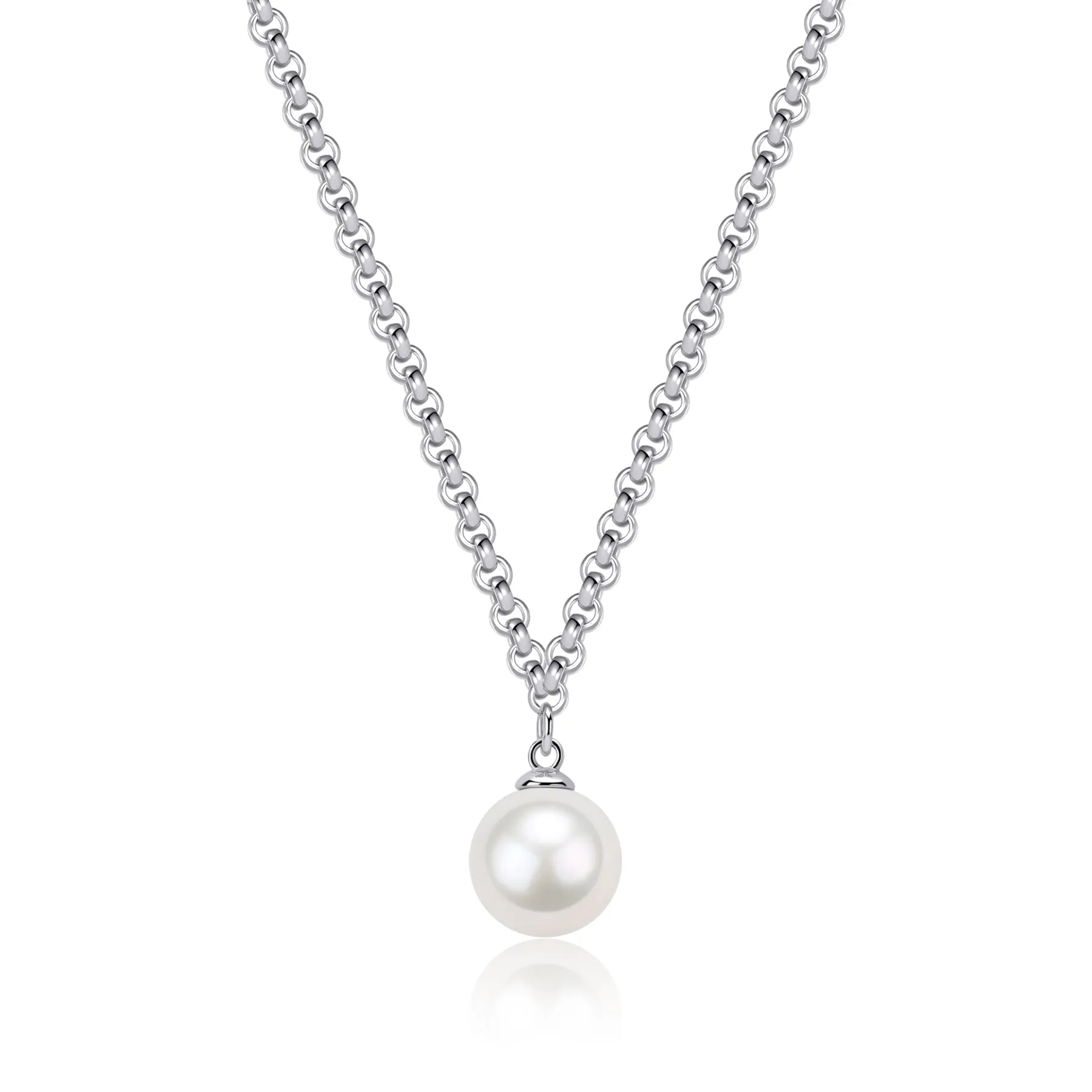 10-11mm Freshwater Pearl & Lorna Pendant