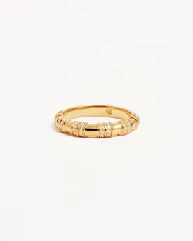 18k Gold Vermeil Shine Bright Ring