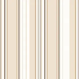 Abstract Stripes Cream/Brown Wallpaper from the Kitchen Recipes Collection