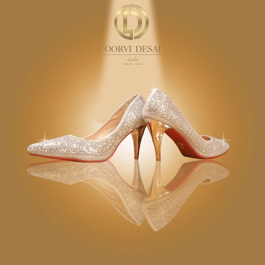 'Ariana' Bridal Heel by Oorvi Desai - OD3