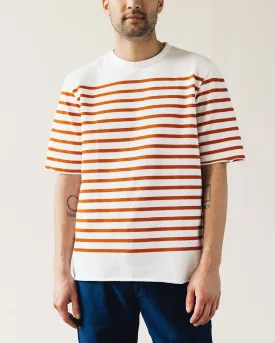 Arpenteur Pontus Tee, White/Orange