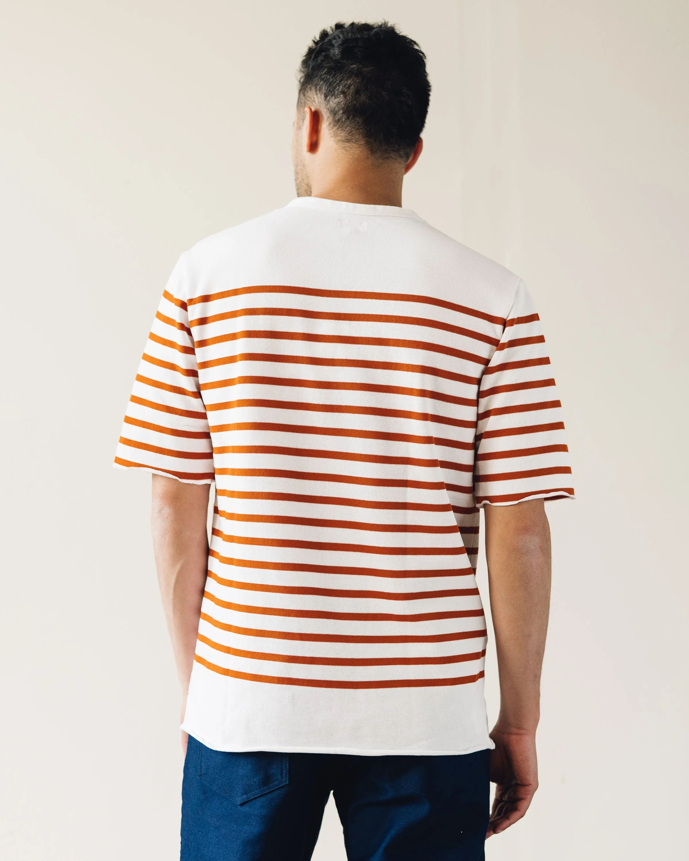 Arpenteur Pontus Tee, White/Orange