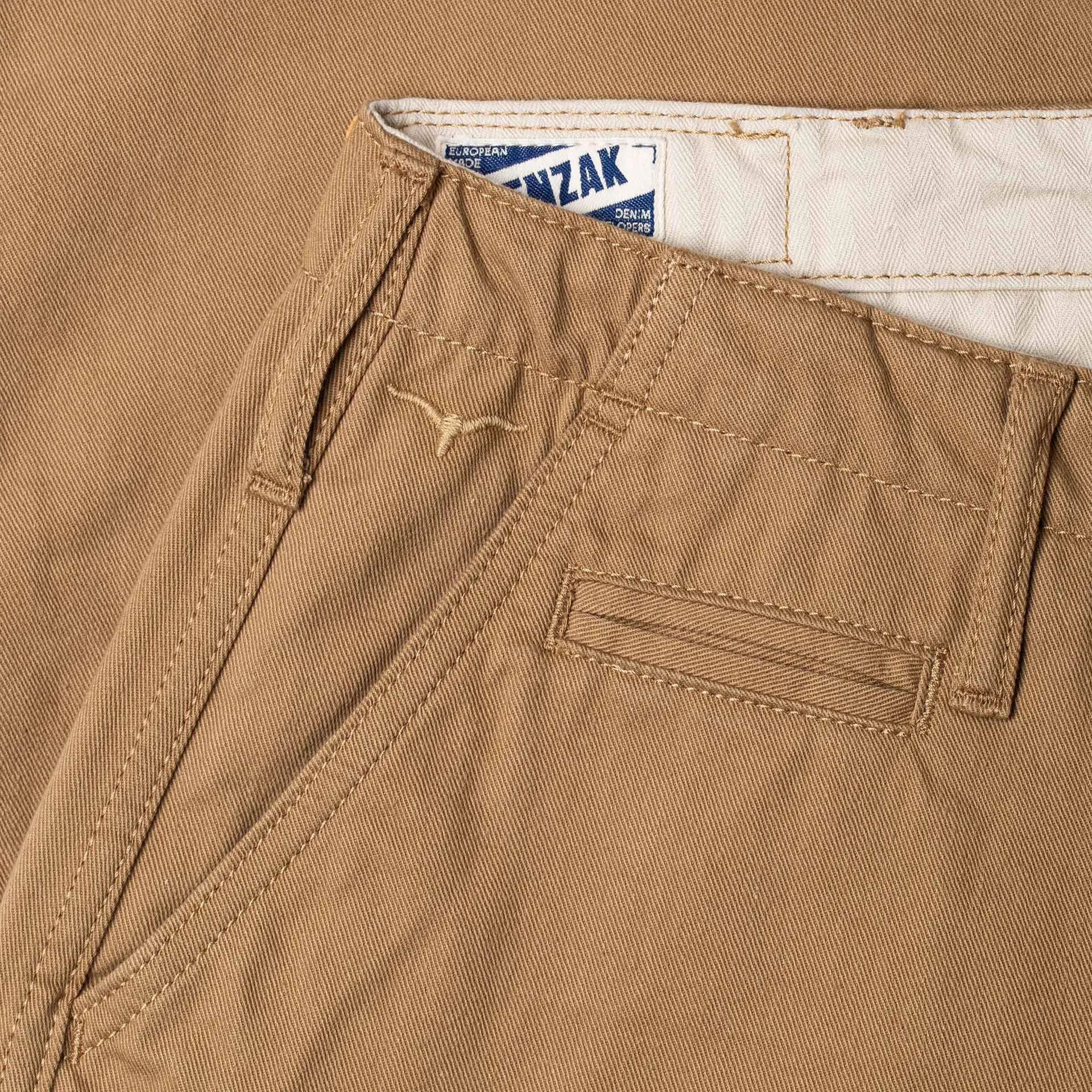 BC-05 LOOSE CHINO 8.5 oz. camel beige chino cloth [SS25]