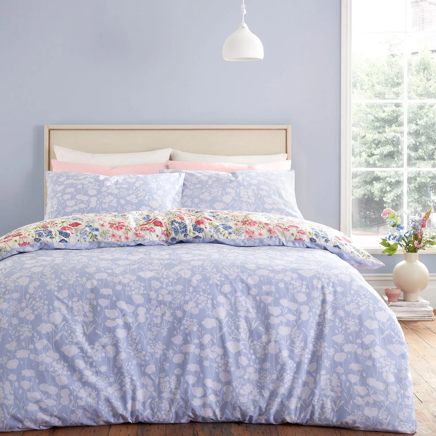 Bianca Olivia Floral 200TC Cotton Duvet Cover Set