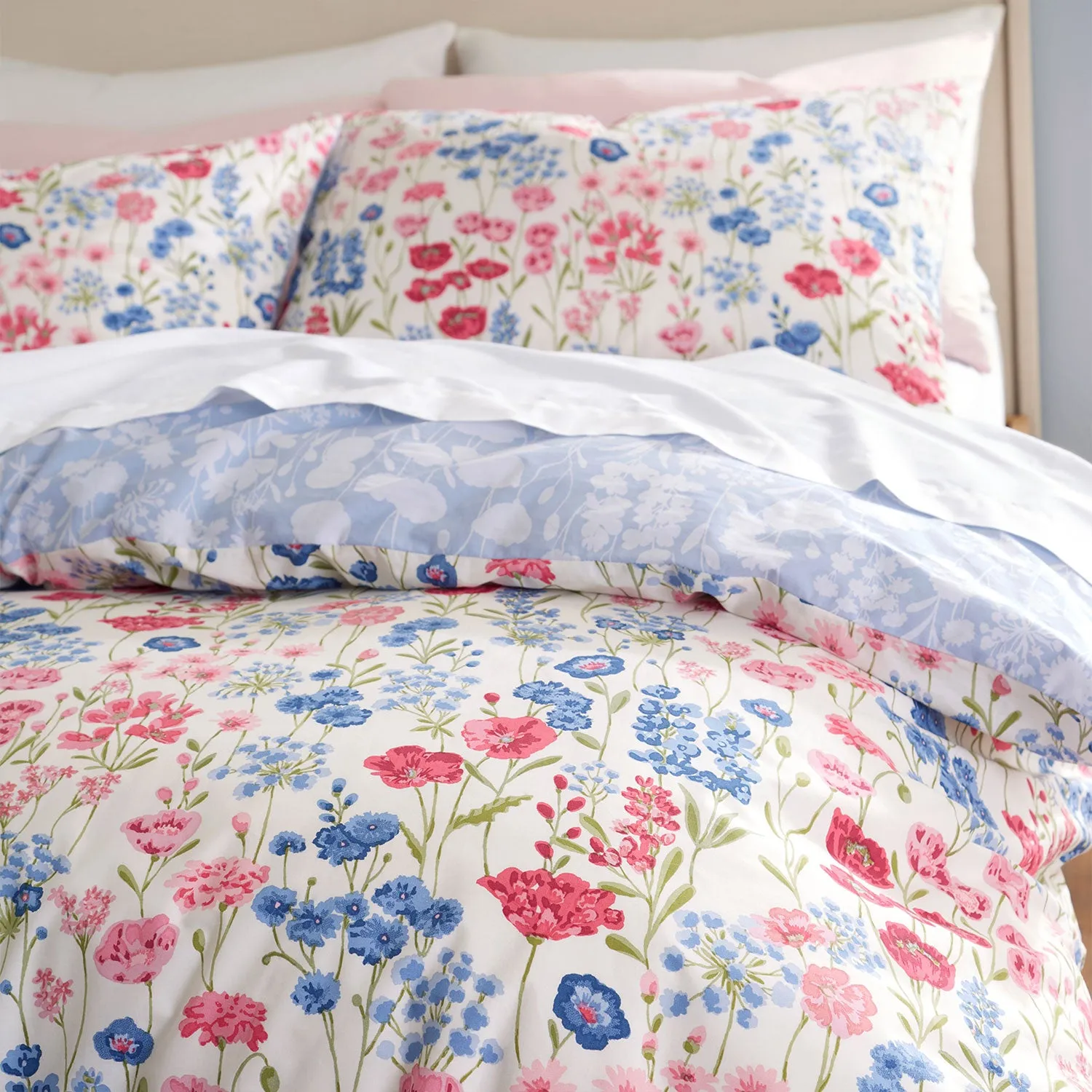 Bianca Olivia Floral 200TC Cotton Duvet Cover Set