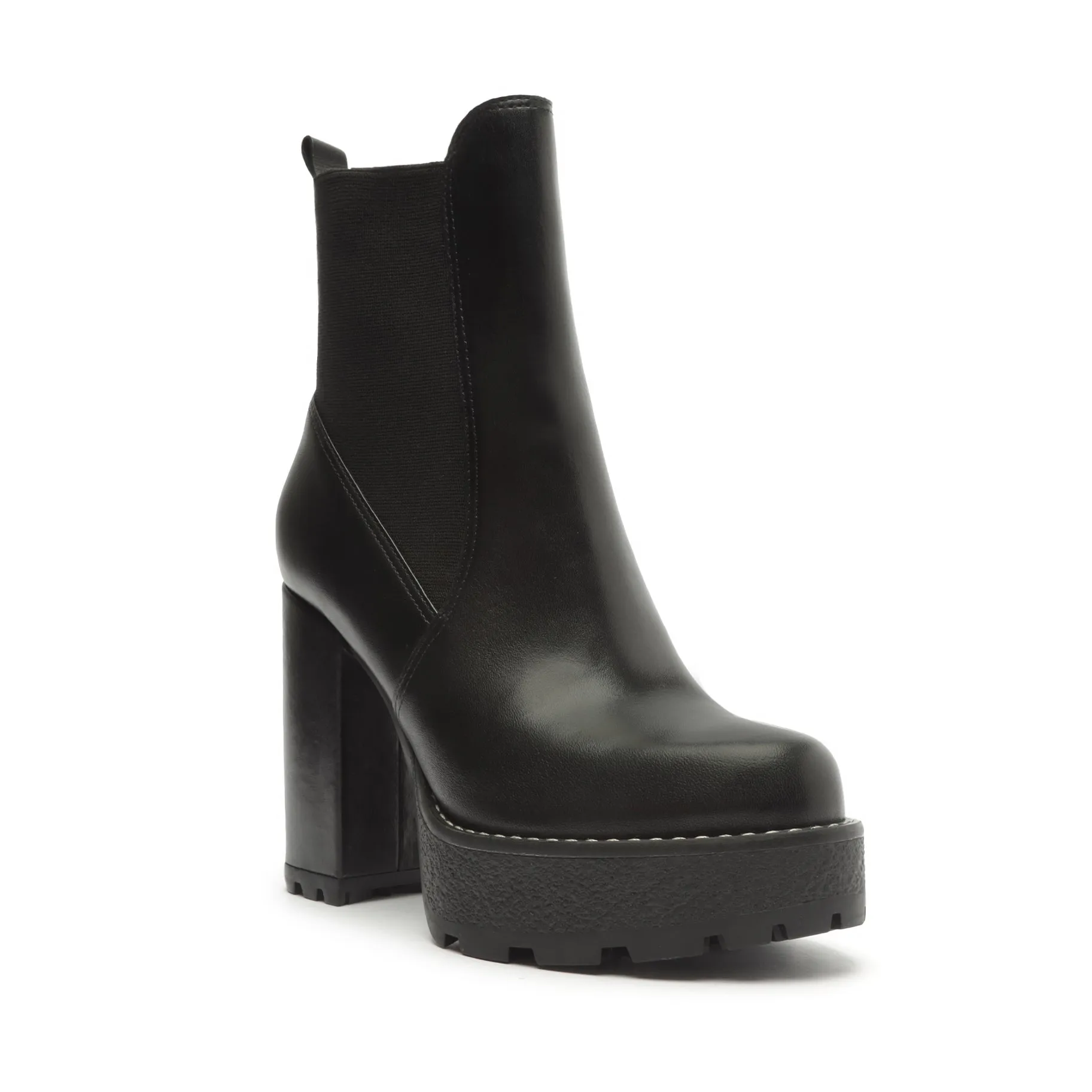 Billie Platform  Leather Bootie