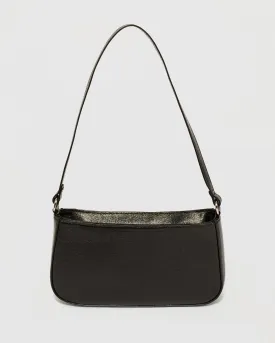 Black Frankie Shoulder Bag