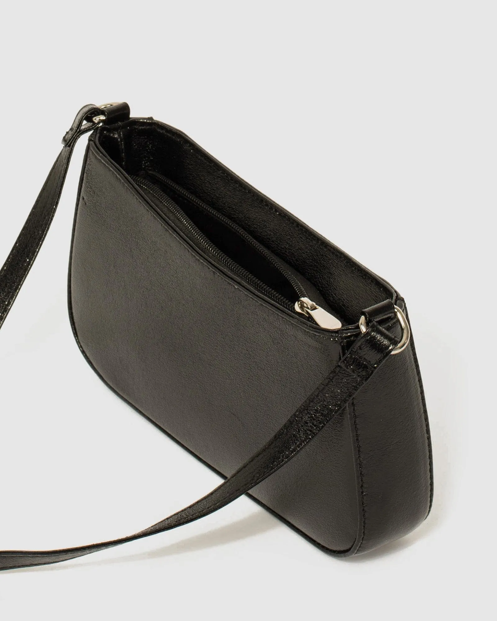 Black Frankie Shoulder Bag