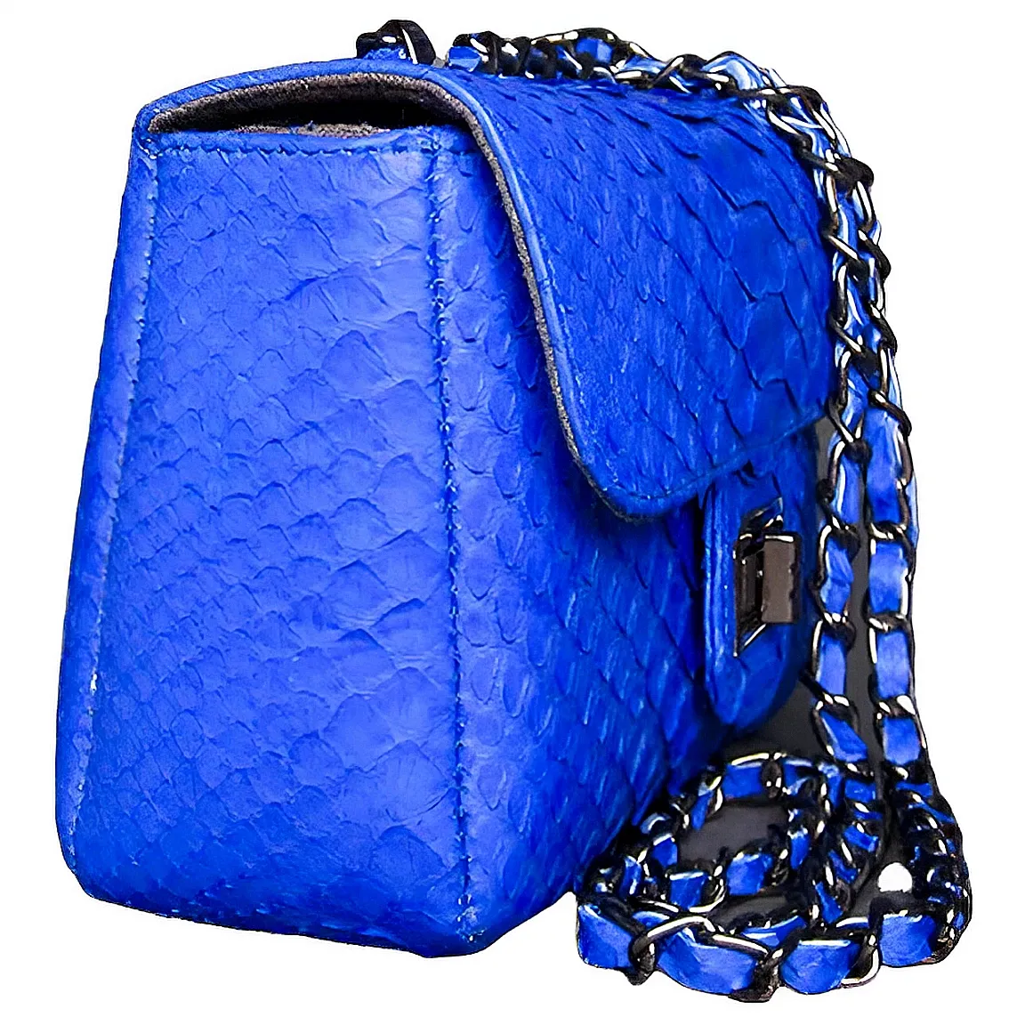 Blue Flap Bag SMALL