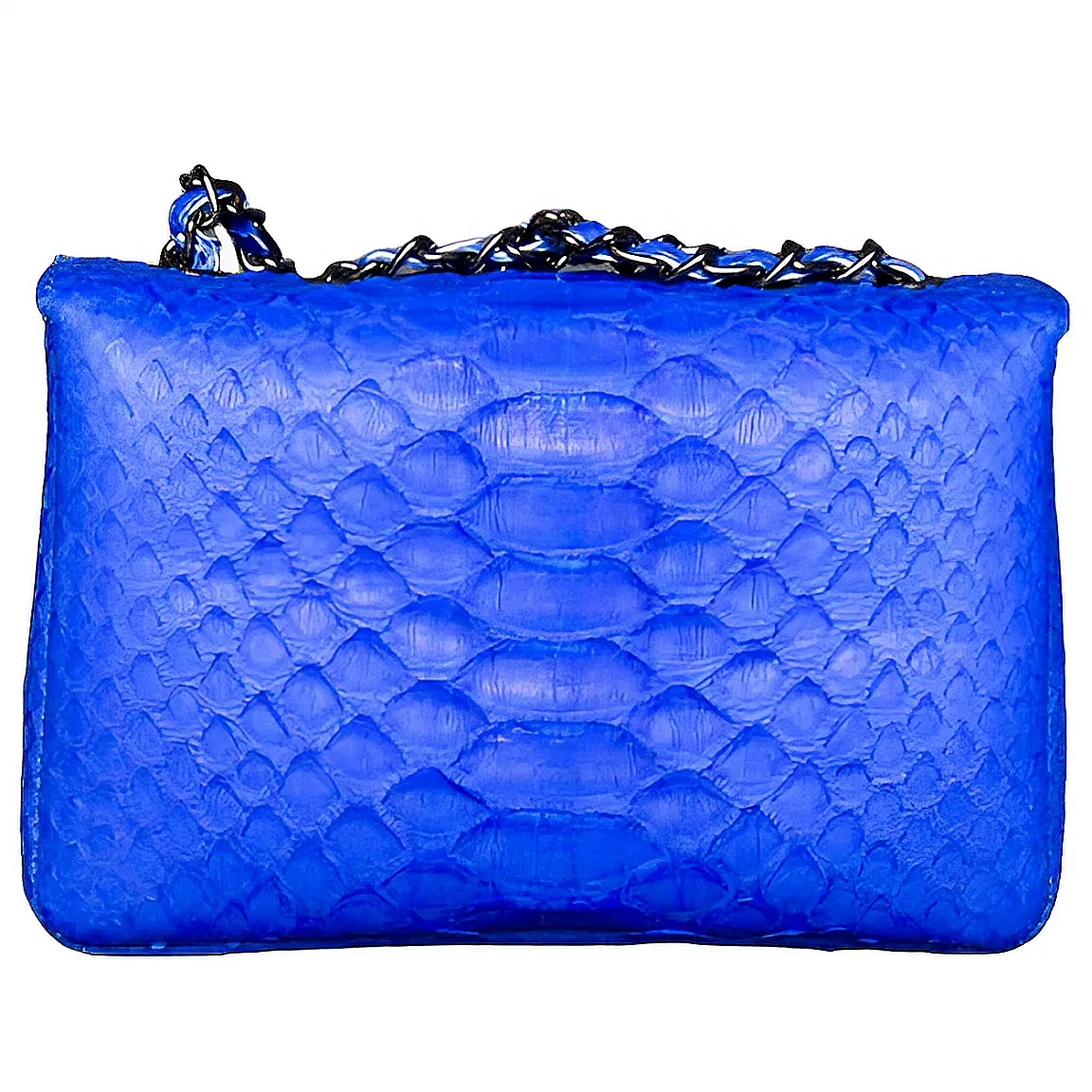 Blue Flap Bag SMALL