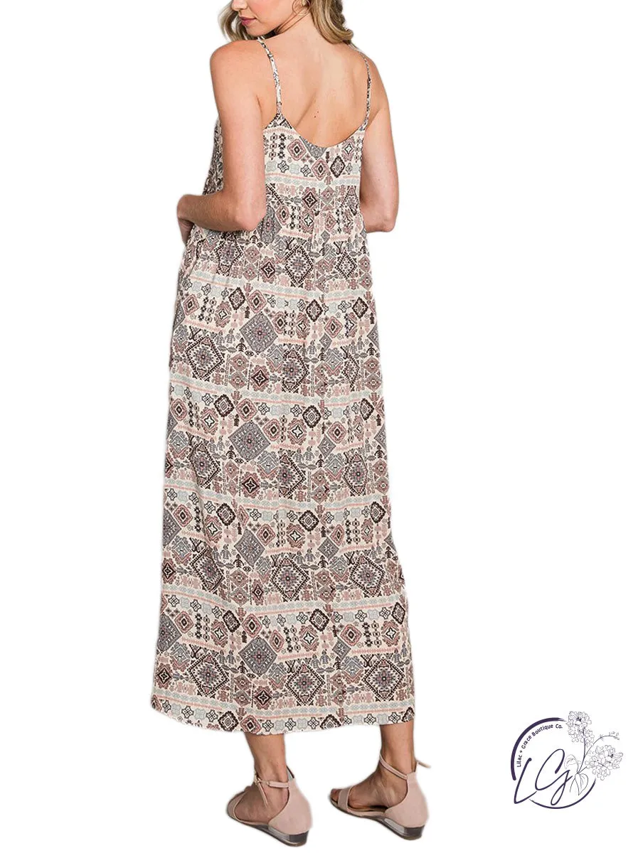 Boho Bliss Midi Dress