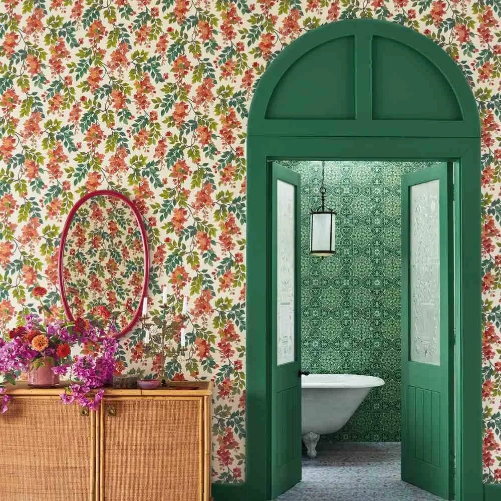 Bougainvillea Wallpaper - Seville Collection - Cole & Son