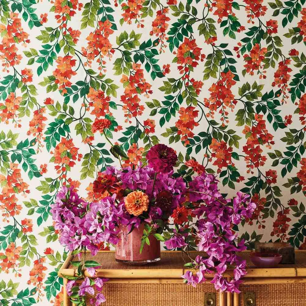 Bougainvillea Wallpaper - Seville Collection - Cole & Son