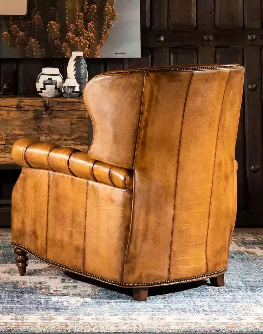 Brambleton Saddle Leather Recliner