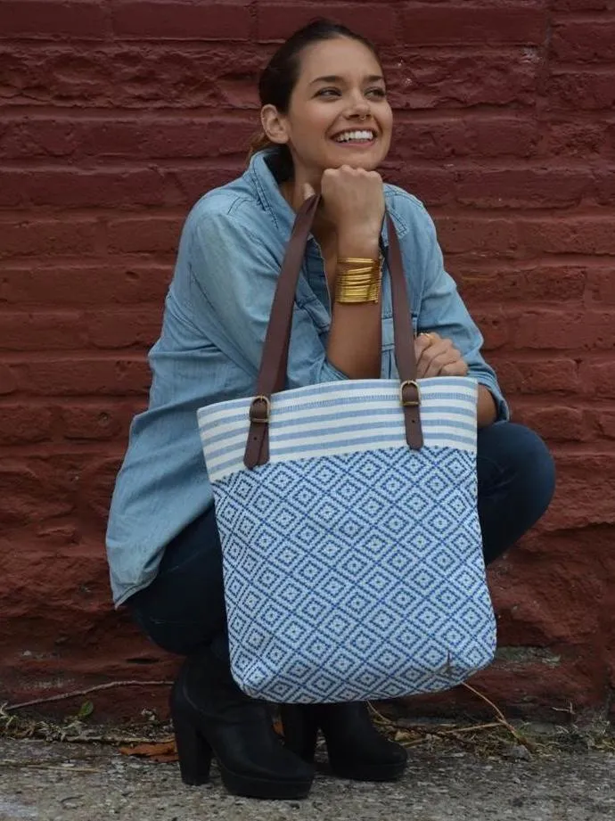 Ceci Tote (Blue)