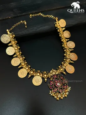 CHANDRAMATHI KASU NECKLACE