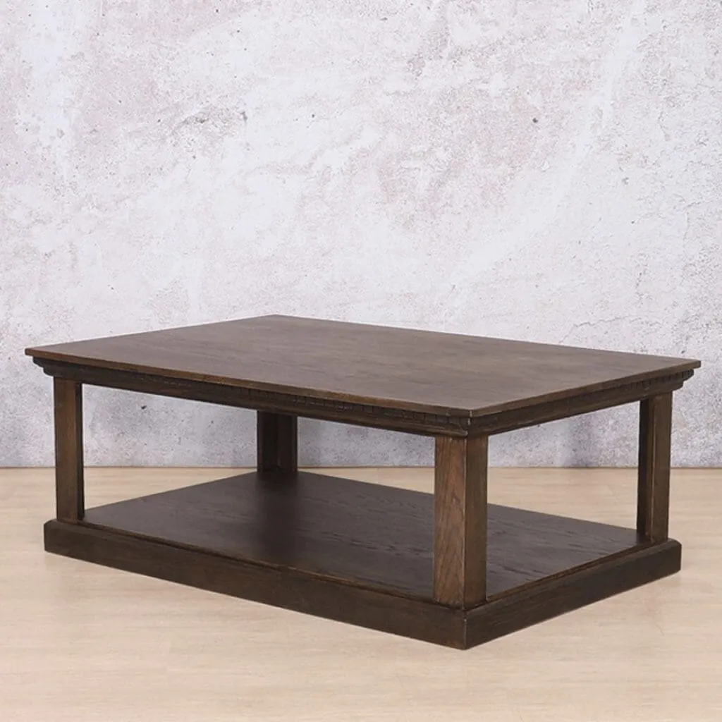 Charleston Coffee Table - 1200 - Antique Chocolate