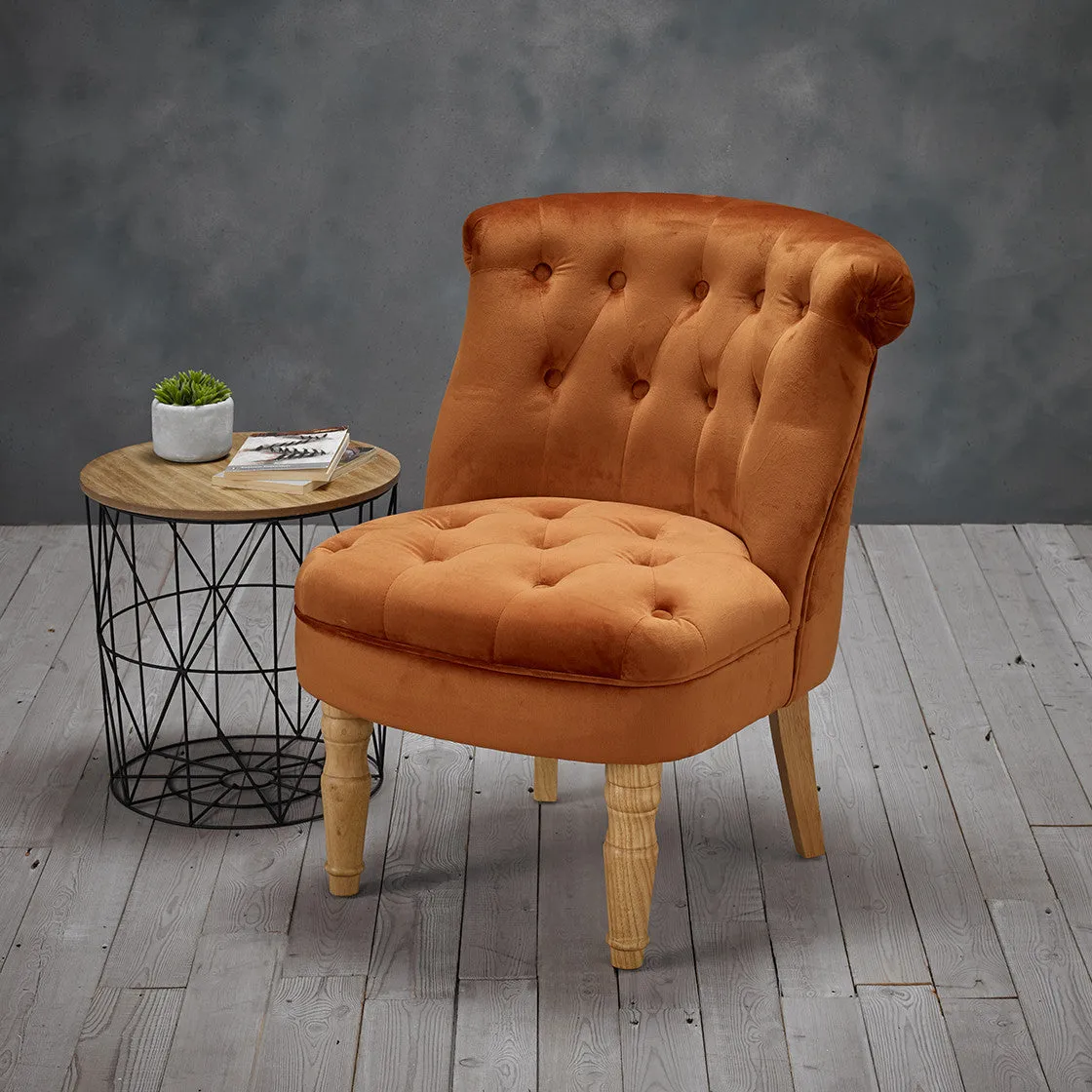 Charlotte Occasional Fabric Accent Chair