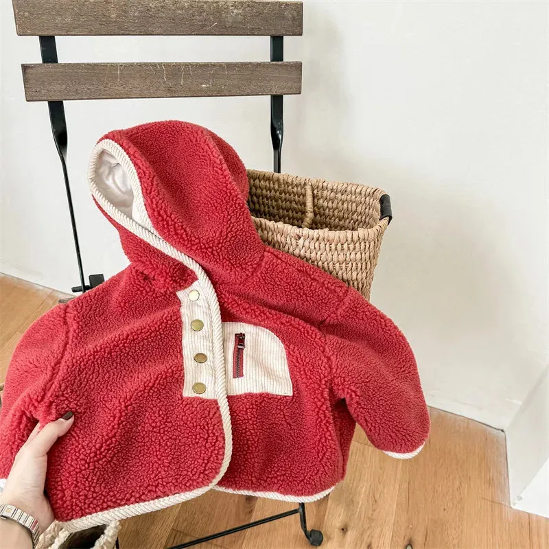 Children's Hooded Sherpa Coat