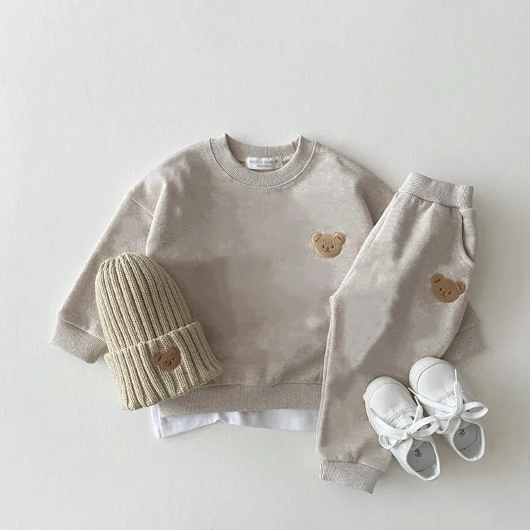 Cute Bear Jogger Set