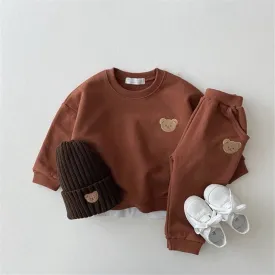 Cute Bear Jogger Set