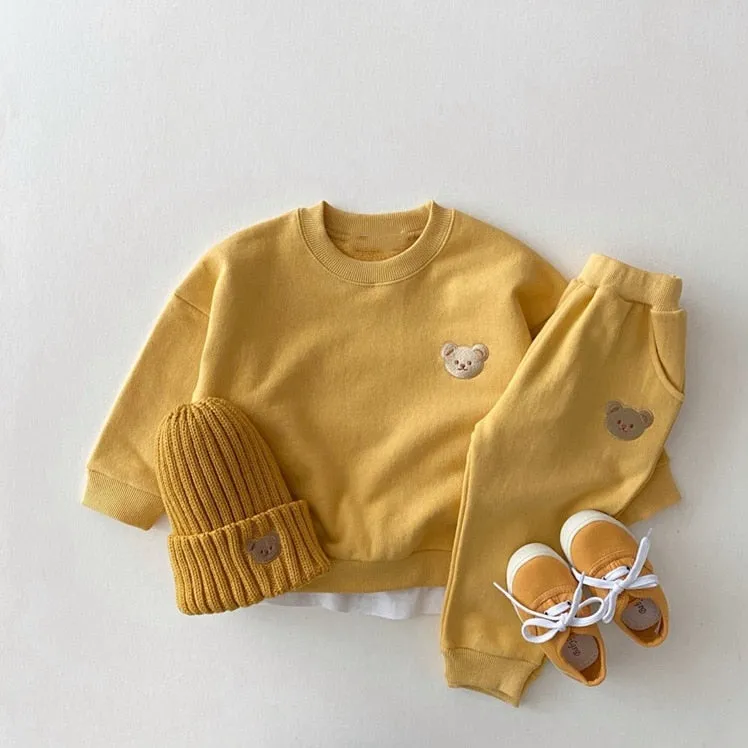 Cute Bear Jogger Set