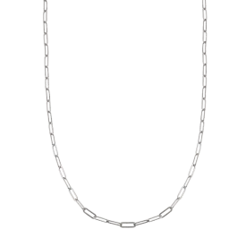 Dalila Silver Chain Link Necklace