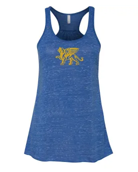 Flowy Gold Lion Tank Top