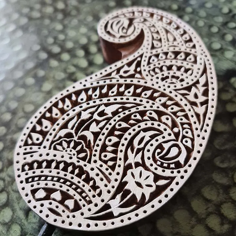 Hand Engraved Wooden Amira Wall Hook