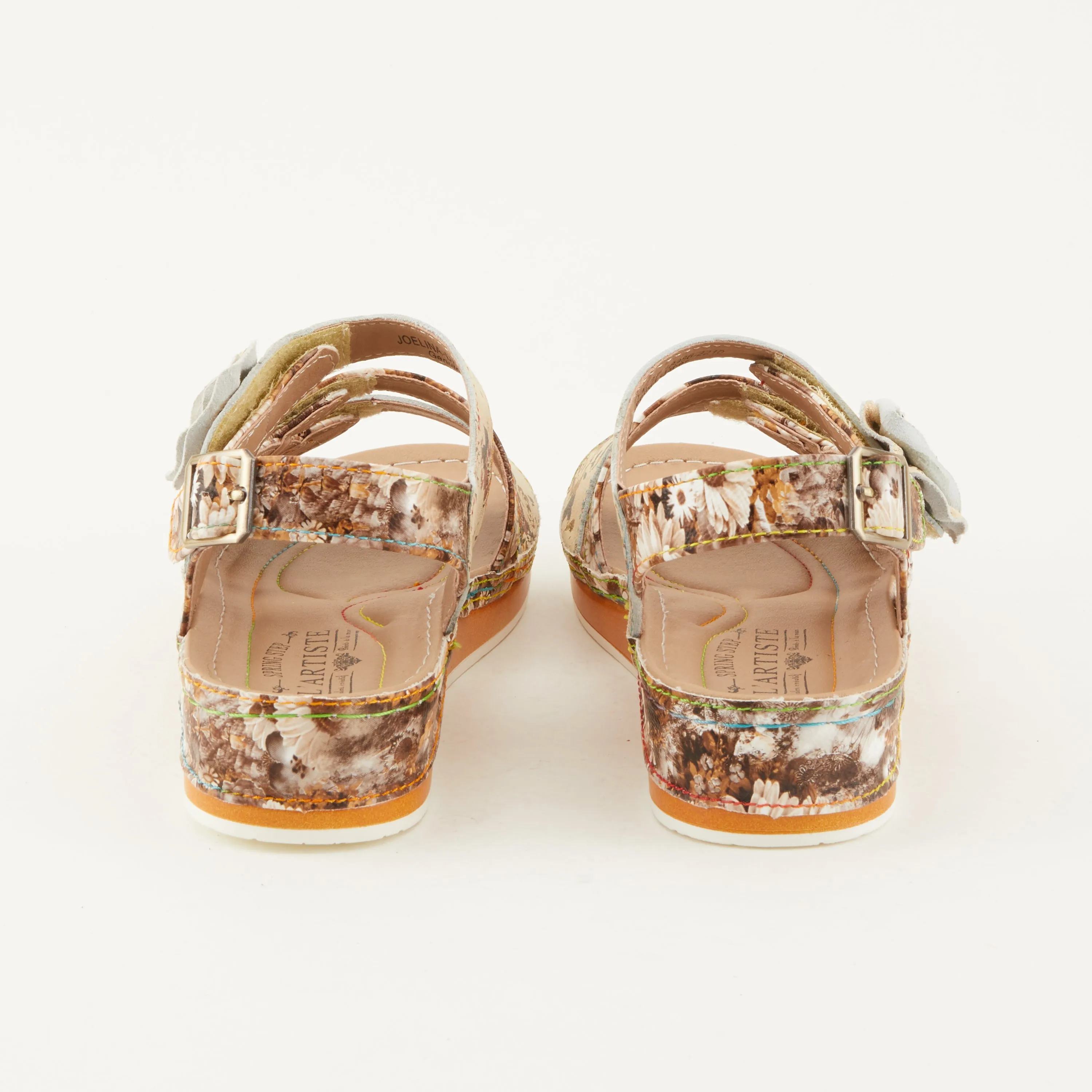 L'ARTISTE JOELINA-DAZI ANKLE STRAP SANDALS