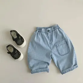 Light Wash Denim Pants