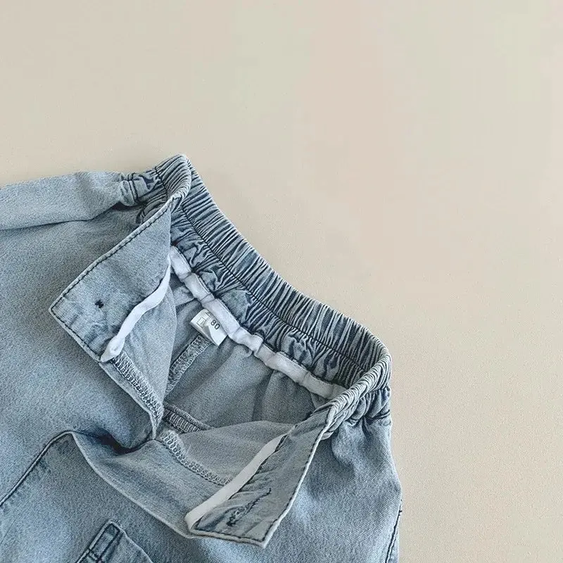 Light Wash Denim Pants