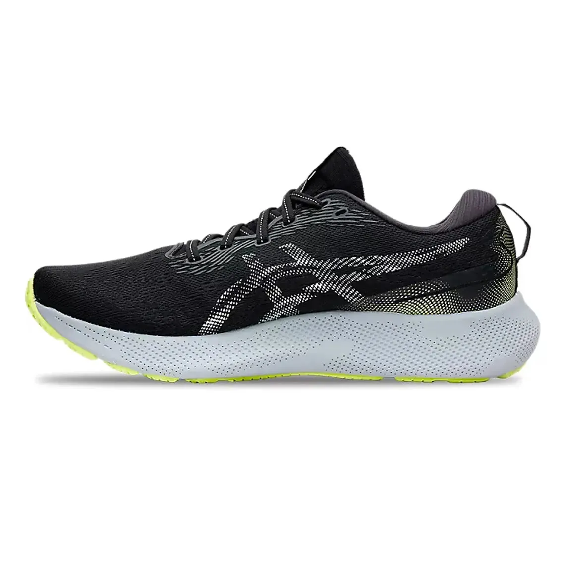 Mens ASICS GEL-Nimbus Lite 3 - Black / Pure Silver