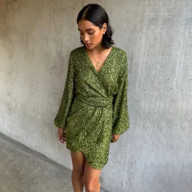 Olive Sequin Mini Vienna