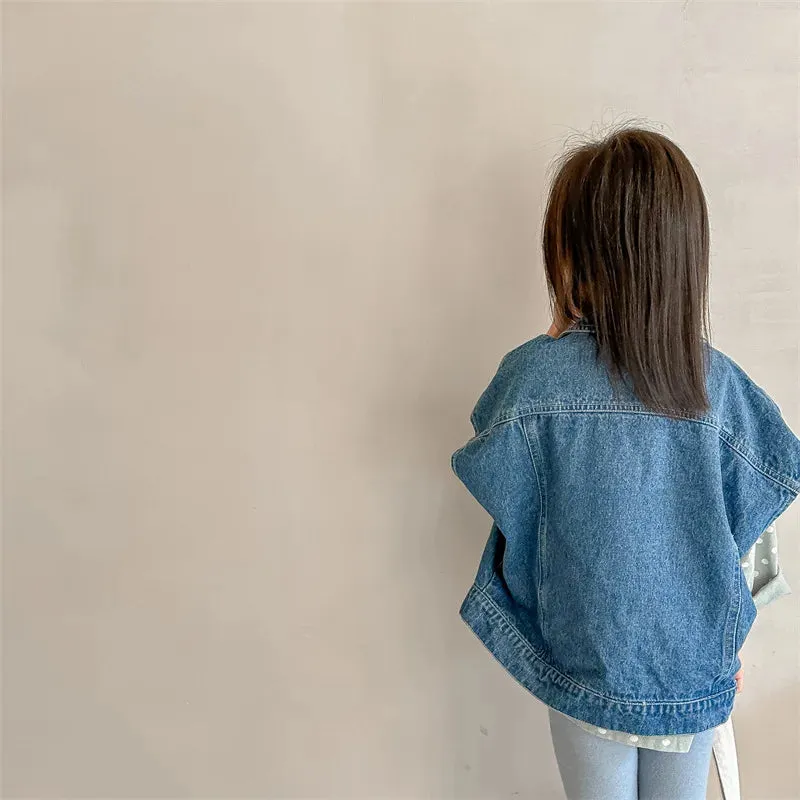 Oversized Denim Vest