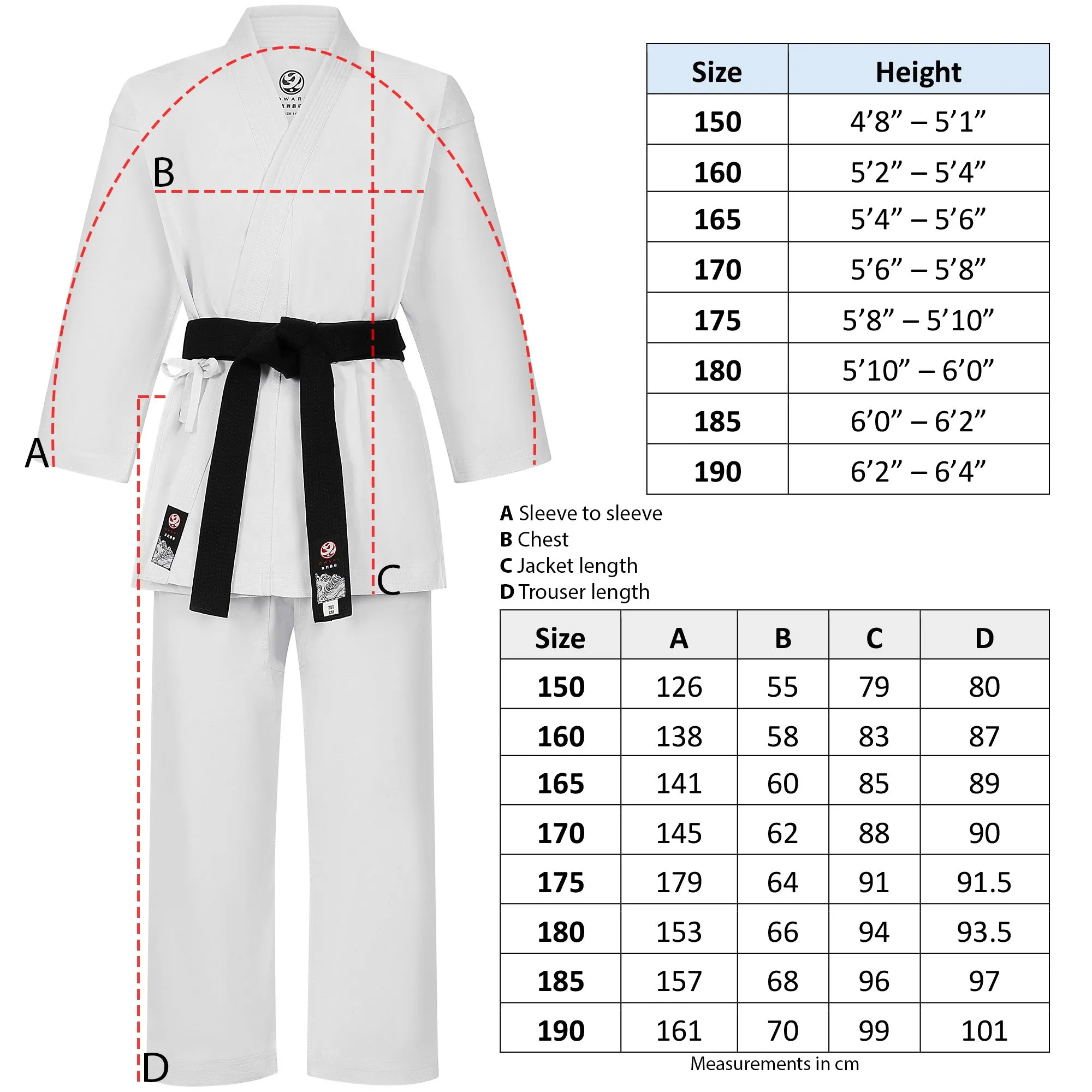 Owari Heavyweight Karate Gi 14oz Uniform Japanese Cut