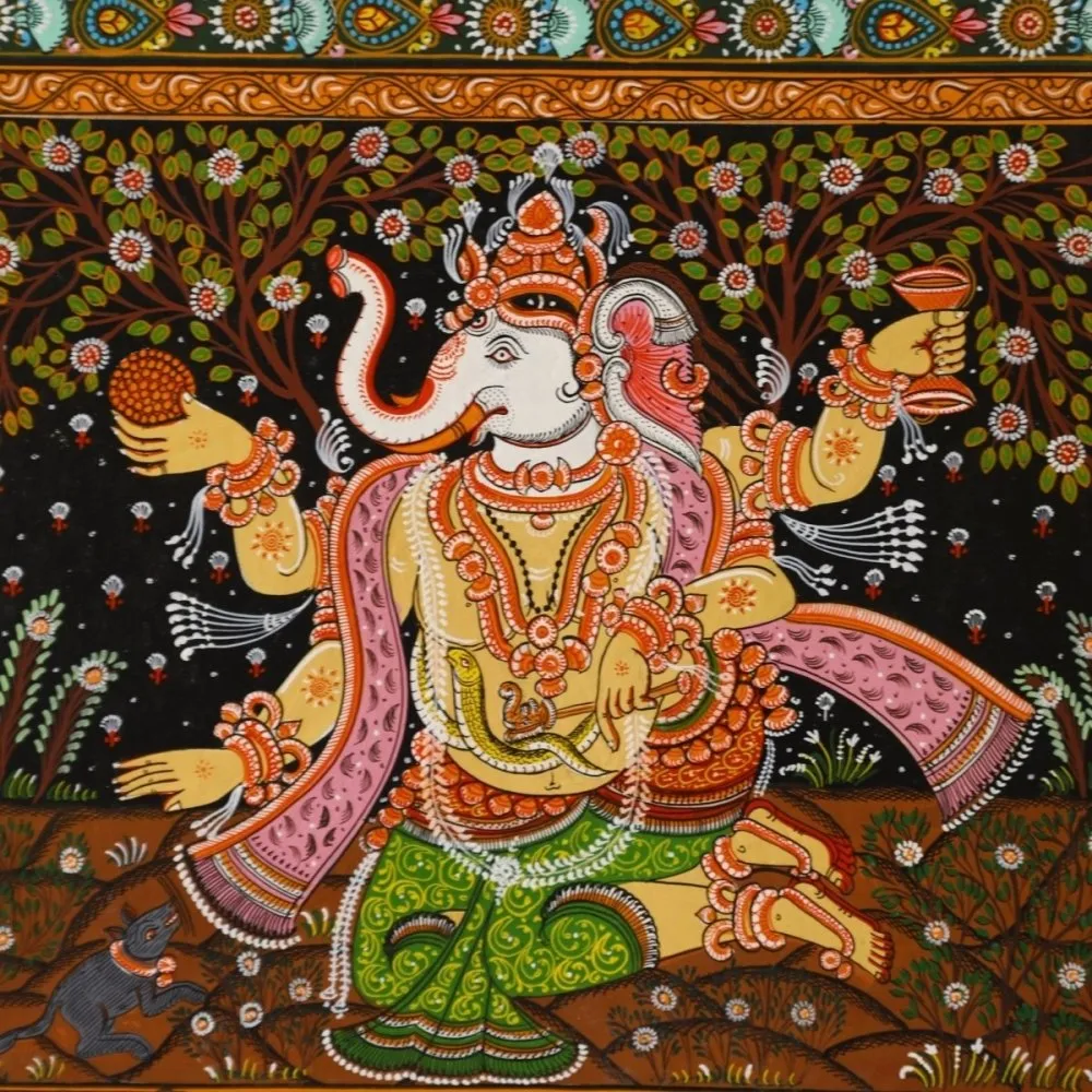 Pattachitra Ekadanta Painting