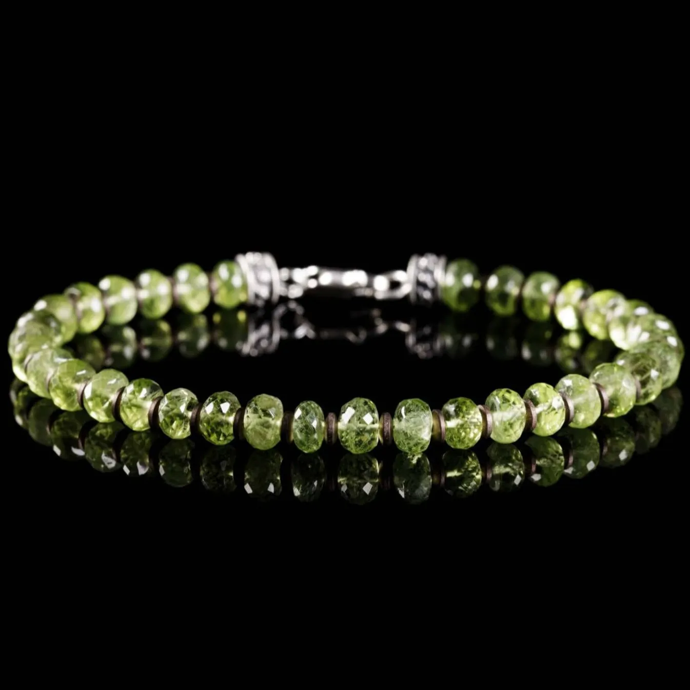 Peridot Bracelet IV (6mm)