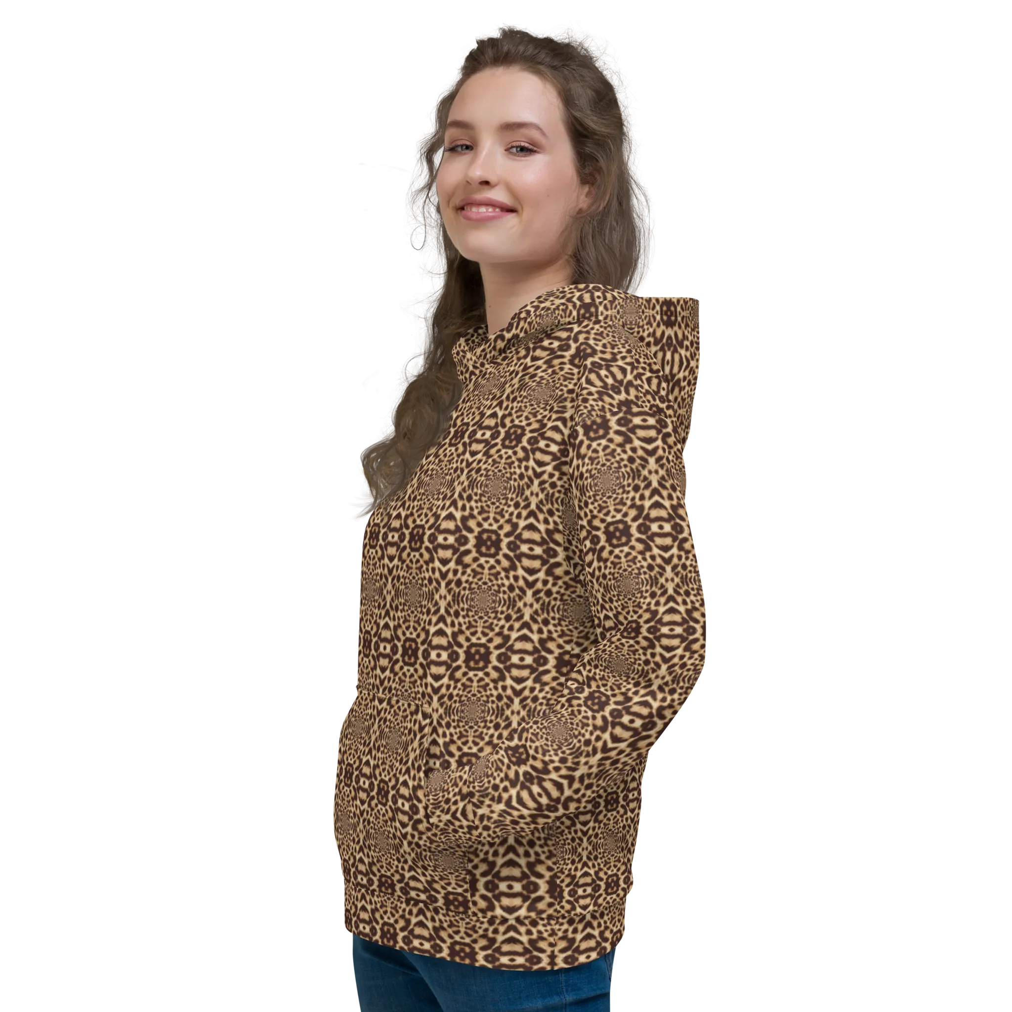 Recursia Contemplative Jaguar Women's Hoodie