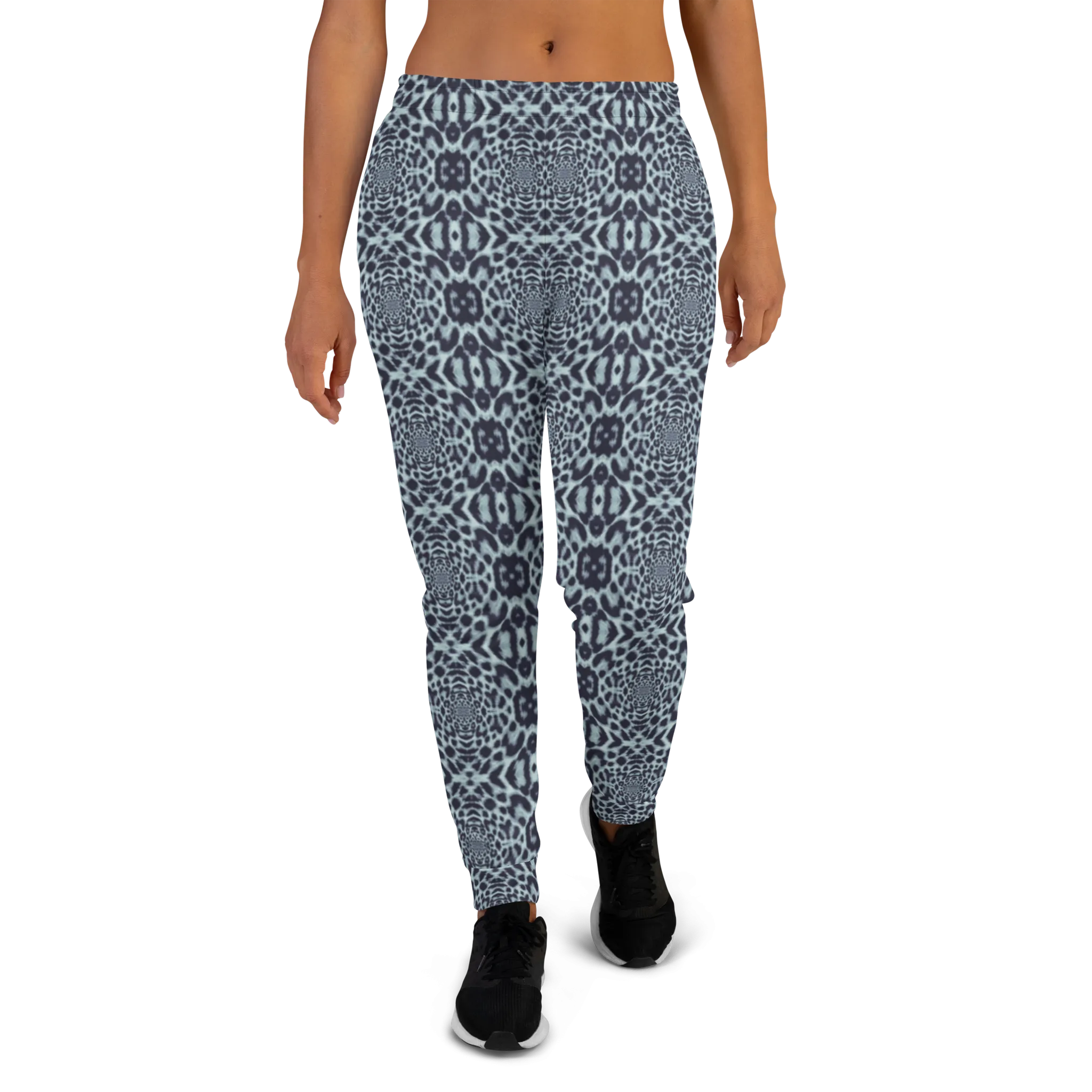 Recursia Contemplative Jaguar Women's Joggers In Blue