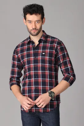 Red and Black Checks Shirt