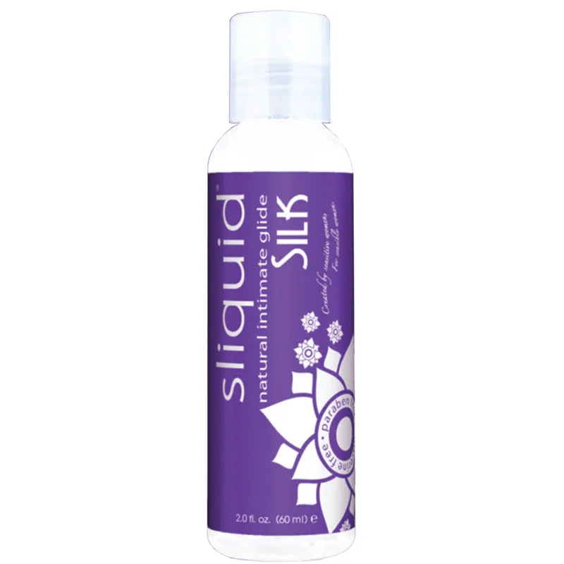 Sliquid Silk Hybrid Lubricant - 2 oz.