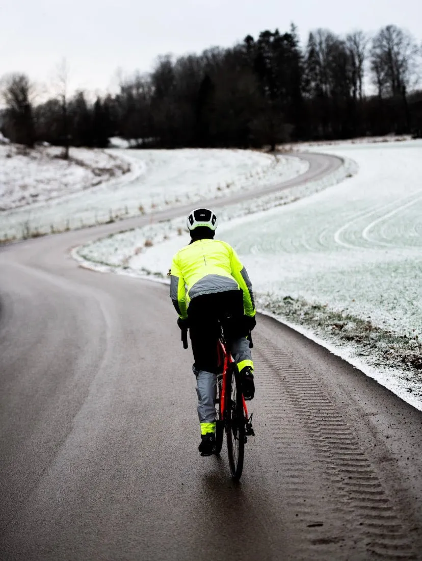 Östkusten Women's Cycling Rain Jacket: Waterproof, Breathable & High-Visibility Performance