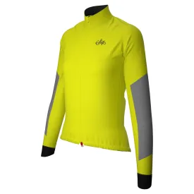 Östkusten Women's Cycling Rain Jacket: Waterproof, Breathable & High-Visibility Performance