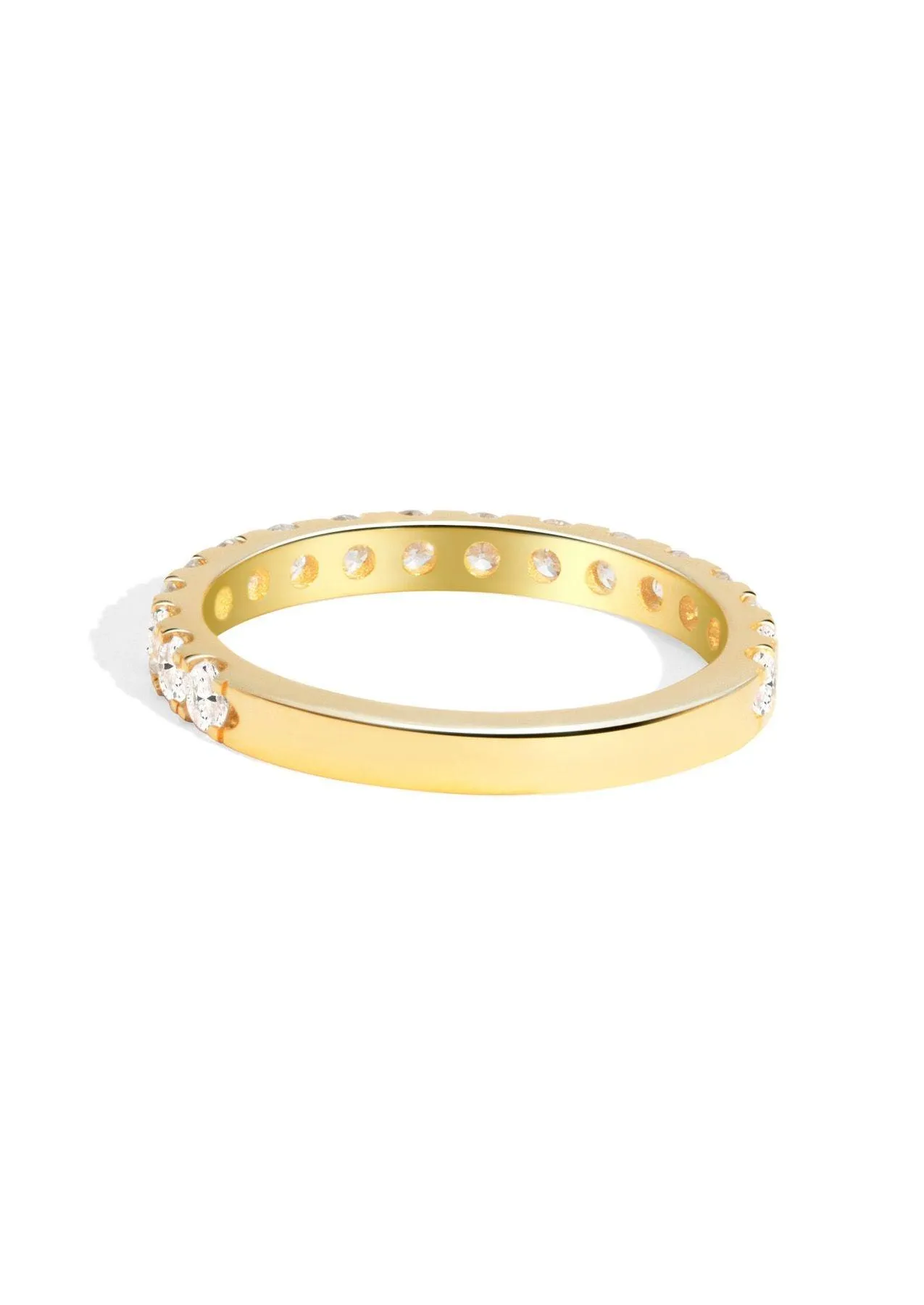 The Myriad Yellow Gold Diamond Band