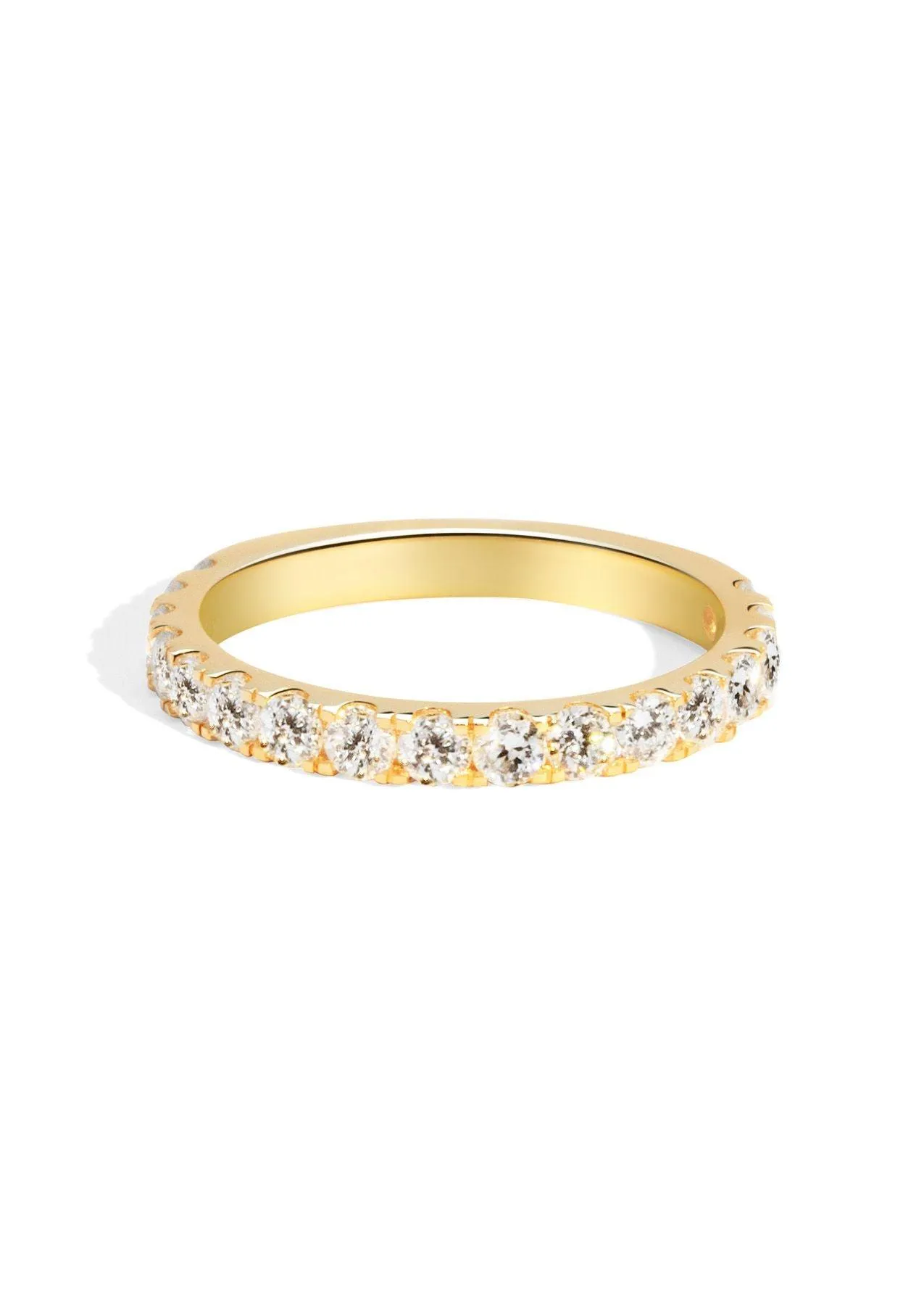 The Myriad Yellow Gold Diamond Band