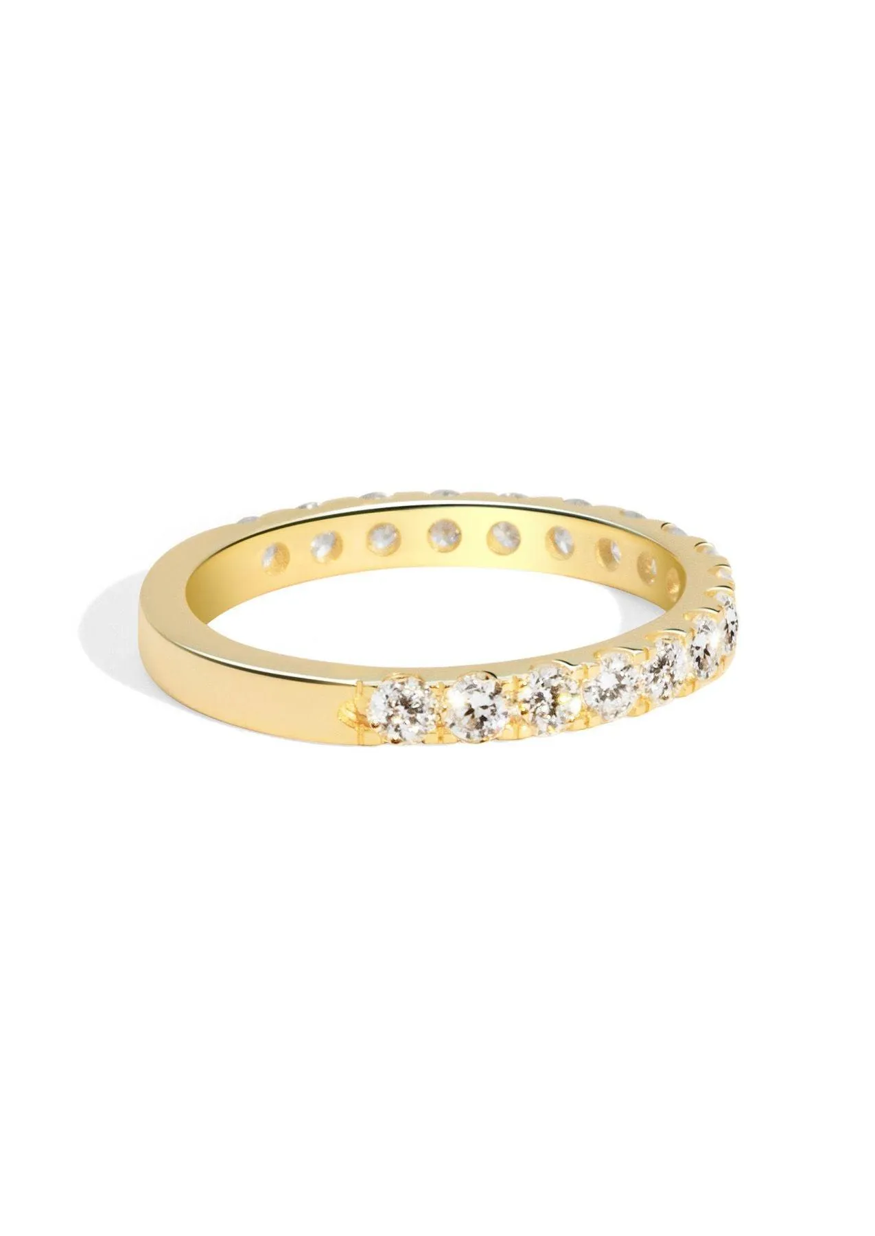 The Myriad Yellow Gold Diamond Band