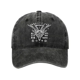 Tokyo-Tiger Beautiful Devil Japanese Washed Cap