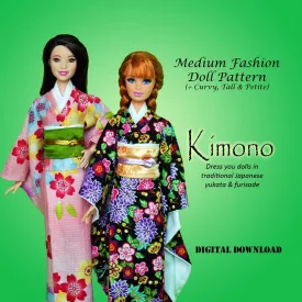 Traditional Japanese Kimono & Yukata Dresses